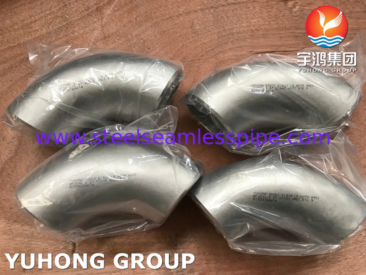 ASTM A403 WP304L Dirseği Paslanmaz Çelik Buttweld Fitting ASME B 16.9