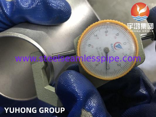 ASTM A815 WP-S UNS S32750 S32760 Elbise 90DEG LR 2'' SCH10S Gaz ve Petrol B16.9