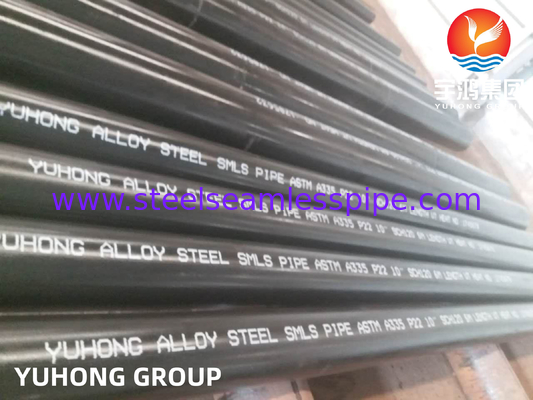 Alloy Steel Seamless Pipe ASTM A335, ASME SA335 P5 P9 P11 P12 P22 P91 P92 Elektrik Santrali Enerjisi, Sıvı Kazan,Termik Güç için