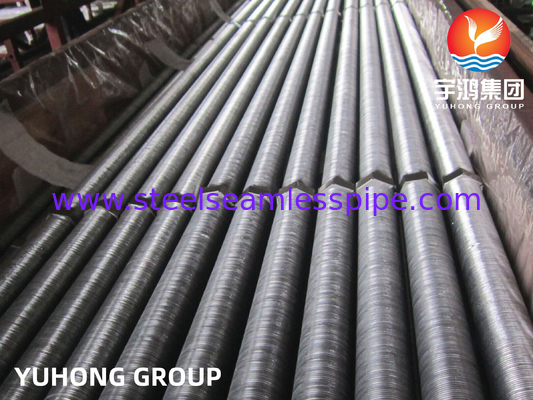 ASTM Standart Yaralı Tipi L Tipi Fin Tubes For Heat Exchanger Boiler