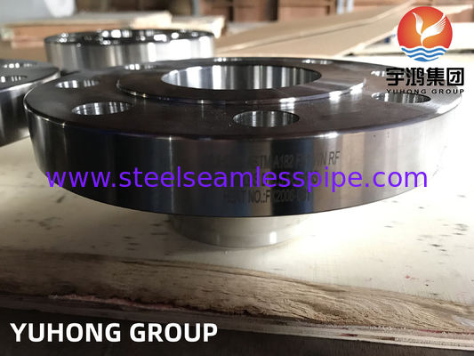 ASTM A182 F51 Dopplex Çelik Kalınlaştırılmış Weldneck Flange RF B16.5 Petrol ve Gaz İçin