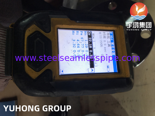 ASTM A182 F51 Dopplex Çelik Kalınlaştırılmış Weldneck Flange RF B16.5 Petrol ve Gaz İçin