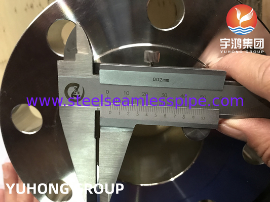 ASTM A182 F51 Dopplex Çelik Kalınlaştırılmış Weldneck Flange RF B16.5 Petrol ve Gaz İçin