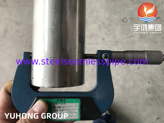 ASTM A249 TP321 Paslanmaz çelik kaynaklı boru Parlak kızartılmış kazan, ısı değiştiricisi ve süper ısıtıcı uygulaması
