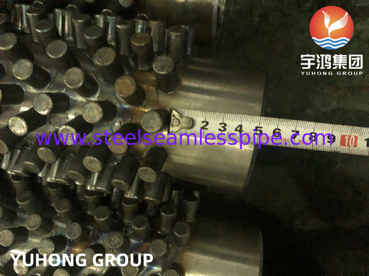 ASME SA335 P9 13Cr (SS 410), Pürüzlü Fin Tube, Pin Tube, Yağ Fırını Tube, Buhar Reform Fırını Tube