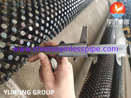 ASTM SA335 P5 P9 Dökme Fined Tube Steam Reforming Furnace Fin Tube