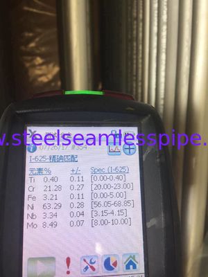 ASTM B444 Gr.2 Eşanjör U Boru Eşanjör Uygulaması% 100 UT &amp; ET &amp; HT