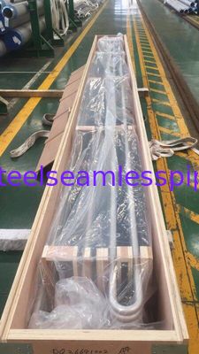 ASME SA213 / SA213M-2013a, TP904L / UNS NO8904 Paslanmaz Çelik U Bükme Borusu 19.05 MM X 1.65MM
