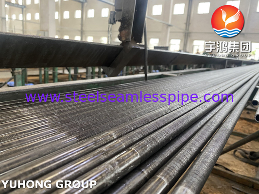 ASTM A179 Karbon Çelik Düşük Fin Tüp Isı Değiştiricisi Tüp NDT HT,ECT