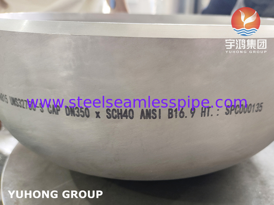 A815 2507 CAP S32750 SUPER DUPLEX BUTT WELD FITING B16.9