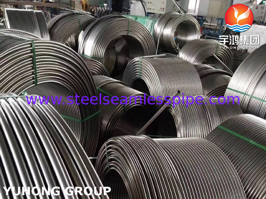 Isı Eşanjörleri için ASTM A269 TP316L Paslanmaz Çelik Dikişsiz Bobin Boru