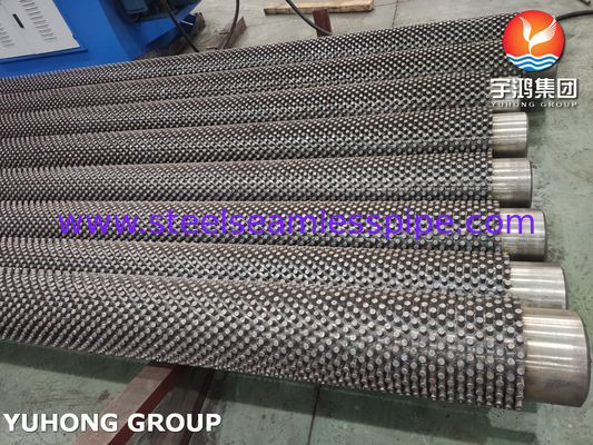 ASTM A335 P5 P9 P11 P22 P91 Sıcaklık Değiştiricileri için Alaşımlı Çelik Fined Tube