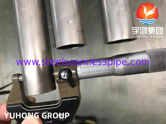 ASTM B163 Monel 400 UNS N04400 Dikişsiz Nikel Bakır Alaşımlı Tüp Parlak Yüzey