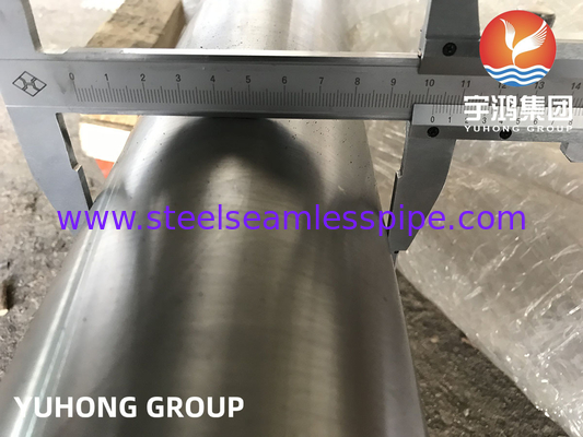 ASME SB729 UNS N08020 Dikişsiz boru, PREN≥40, 100% UT, Deniz suyu tuzdan arındırma sertifikası