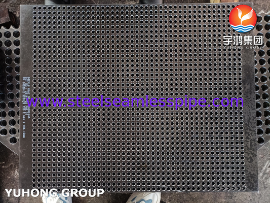 EN 10025-2 S235JR Isı Değiştiricisi Yapısal Destek ve Isı Transfer Etkinliği için Baffle Plate