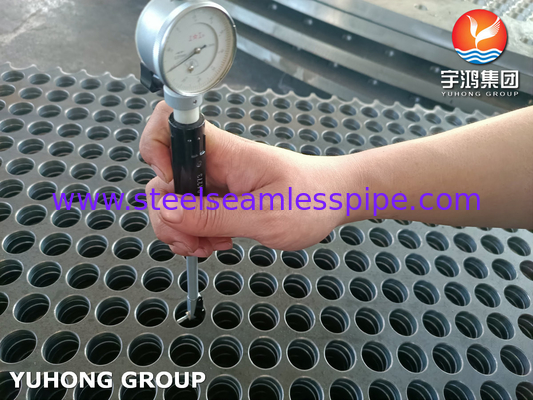 EN 10025-2 S235JR Isı Değiştiricisi Yapısal Destek ve Isı Transfer Etkinliği için Baffle Plate