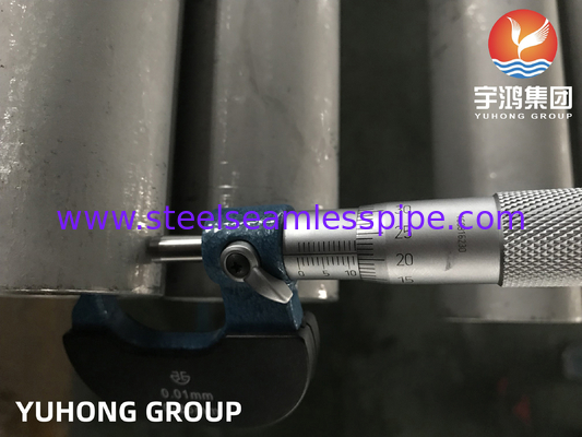 Elektrik Santrali Kazan Tüpü, ASME SA213 TP347H Nb-Stabilize, NACE MR0175, WT 1.5-25mm