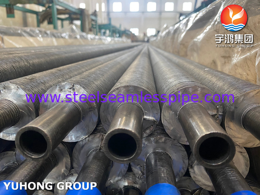 ASME SA210 Gr A1 dikişsiz tüp Al1060 Alüminyum Fin Embedded G Tipi Fin Tube For Oil And Gas Industry