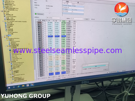 ​​ASME SA268 TP405 Dikişsiz Boru, Santral Besleme Suyu Pompası Milleri İçin