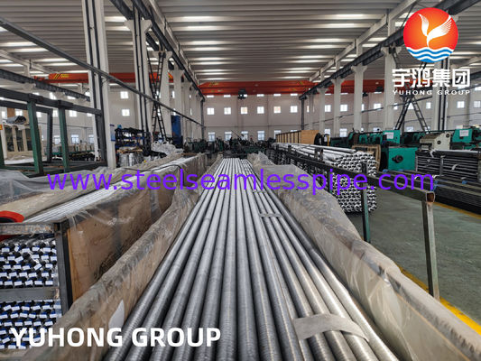 Isı eşanjörü ve kondenser uygulamaları için alüminyum kanat malzemeli ve çoklu kanat tiplerine sahip özelleştirilmiş kanatlı boru