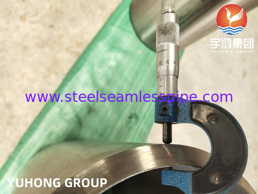 ASME SB407 N08811 Nikel Demir Hrom Alaşımı Dikişsiz Tüp ABS Onaylandı