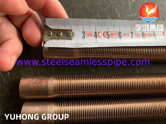 Bakır Nikel Alaşımı ASME SB111 UNS C70600 CuNi 90/10 Shell Tube Isı Değiştiricisi için
