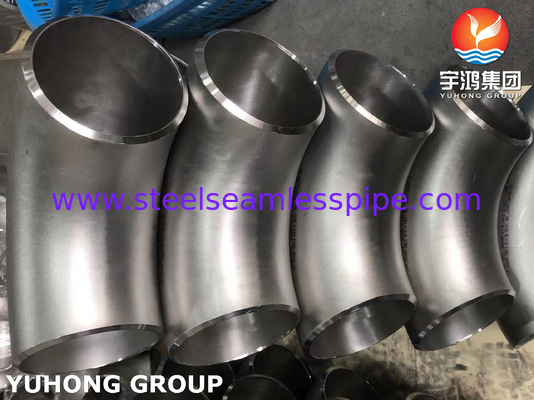ASTM A815 S31803 Dupleks Çelik Buttwelded 90Deg Dirseği borusu B16.9