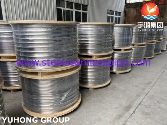 ASME BPE Uyumlu TP316L Analiz Aletleri için Dikişsiz Tüp