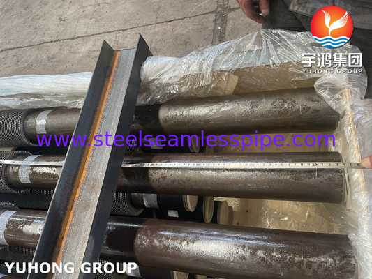 ASME SA335 P9 11CR Sıcaklık Transferi İçin Alaşımlı Çelik Serrated Fin Tube