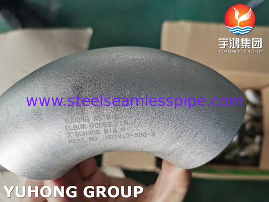ASTM B363 Ti2 R50400 3.7035 Titanyum Alaşımlı Çelik Bağlantı Alın Kaynaklı B16.9
