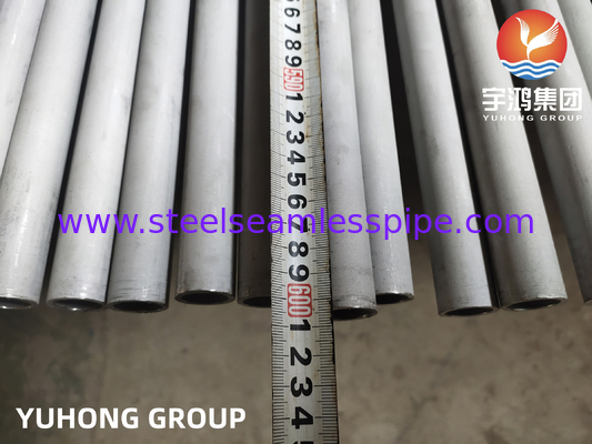 ASTM A312 TP321H Paslanmaz çelik dikişsiz boru Petrokimya için