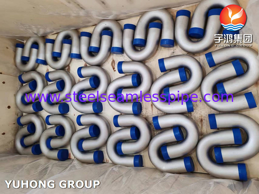 ASME SA213 TP316L 1.4404 Ateşli ısıtıcılar için paslanmaz çelik U bükme tüpü