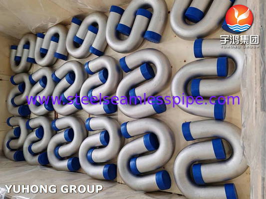 ASME SA213 TP316L 1.4404 Ateşli ısıtıcılar için paslanmaz çelik U bükme tüpü