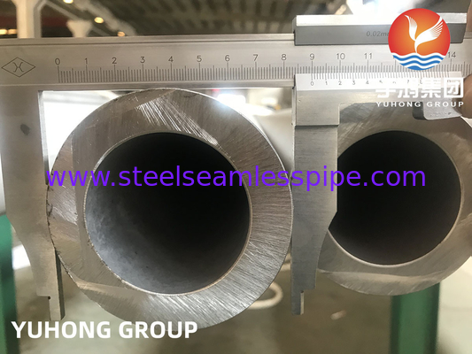 ASTM A312 TP321H Paslanmaz Çelik Dikişsiz Tüp 100% ET / UT / HT Isı Değiştiricisi için