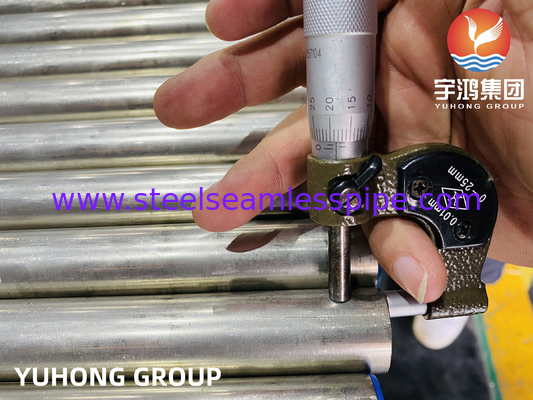 ASME SB167 N06600 Nikel Krom Demir Alaşımları Petrokimyasal Uygulamalar İçin Dikişsiz Tüp