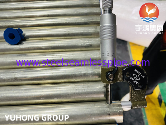 ASME SB167 N06600 Nikel Krom Demir Alaşımları Petrokimyasal Uygulamalar İçin Dikişsiz Tüp