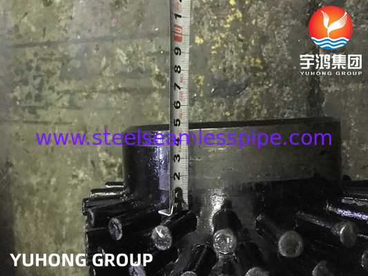 ASME SA335 P9 Reformer Konveksiyon Bölümü için Helical Studs OD 10 ila 508mm ile HFW Tüpü