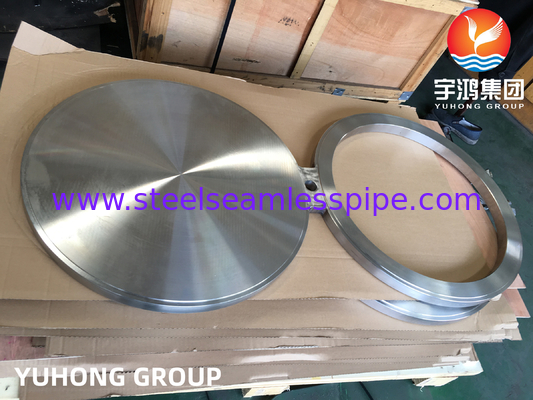 Gözlük Kör Flens, ASTM A182 F316L Paslanmaz Çelik Şekil 8 Flens, RF ASME B16.48