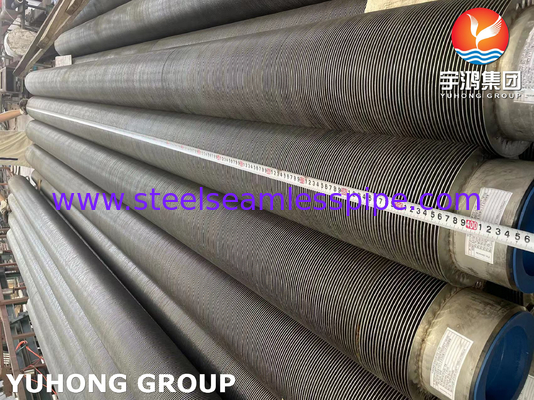 ASTM A376 TP347H S34709 Paslanmaz çelik yüksek frekanslı kaynaklı spiral kanat tüpü