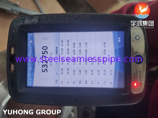 ASTM A182 F53, UNS S32750, 1.4410 Süper Dupleks Paslanmaz Çelik Kaynak Boynuz Flange RF B16.5