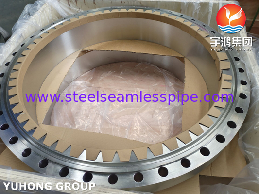 Paslanmaz çelik kaynak boyun RTJ Flange ASME B16.5 ASTM A182 F310 WNRTJ Flange