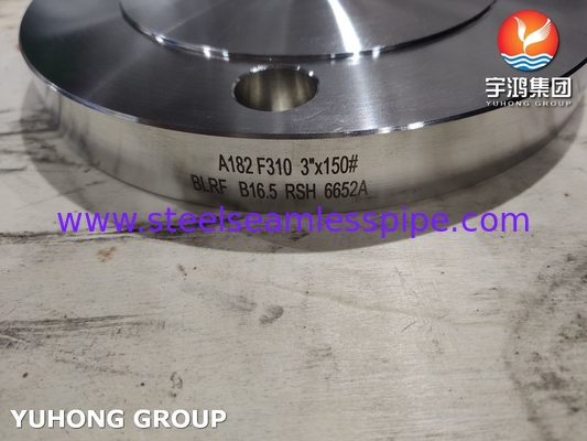 Paslanmaz Çelik Kör Flens ASME B16.5 ASTM A182 F310 BLRF Flens