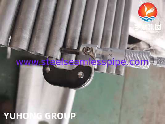 ASME SA213 TP347 TP347H Paslanmaz Çelik U Bend Tube ET/HT ısı değiştiricisi tüpü için