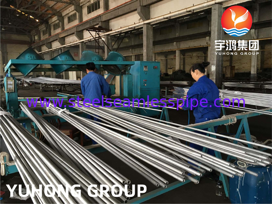 ASME SA213 TP904L UNS NO8904 Paslanmaz Çelik U Bend Tüp 19.05 MM X 1.65MM ısı değiştiricisi için