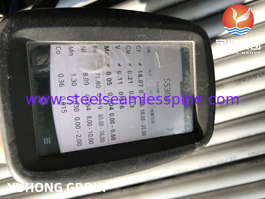 ASTM A312 Paslanmaz çelik dikişsiz boru TP304H TP310H TP316H TP321H TP347H