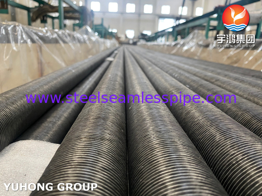ASTM A179 Karbon Çelik Fined Tube L Tipi LL Tipi KL Tipi Fin Tube Air Cooler için