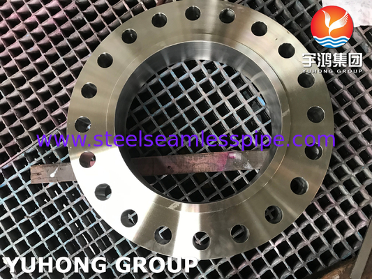 ASTM A182 F53 UNS S32750 Denizleme için RF Flanges Üzerinde Süper Dupleks Çelik Kayma