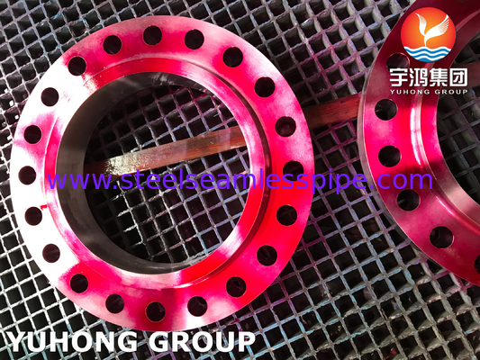 ASTM A182 F53 UNS S32750 Denizleme için RF Flanges Üzerinde Süper Dupleks Çelik Kayma