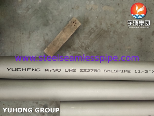 Super Duplex  2507 ASTM A790 UNS S32750 Paslanmaz Çelik Dikişsiz Boru