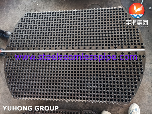 EN 10025-2 S235JR Karbon Çelik Baffles Özel ısı değiştiricisi Baffle Plate